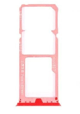 Sim Tray Slot Holder for Oppo F5 Red Sim Tray Slot Holder for Oppo F5 Red